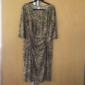 Christine sz 3X leopard print dress